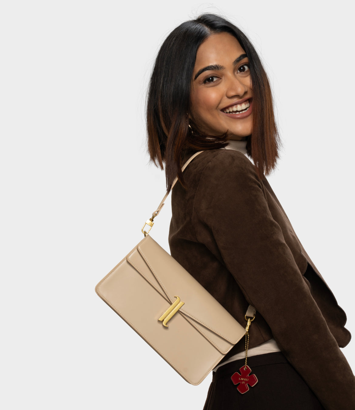  BISCOTTI LAFOLI DUO ADJUSTABLE crossbody shoulder bag, sling bag,  purse