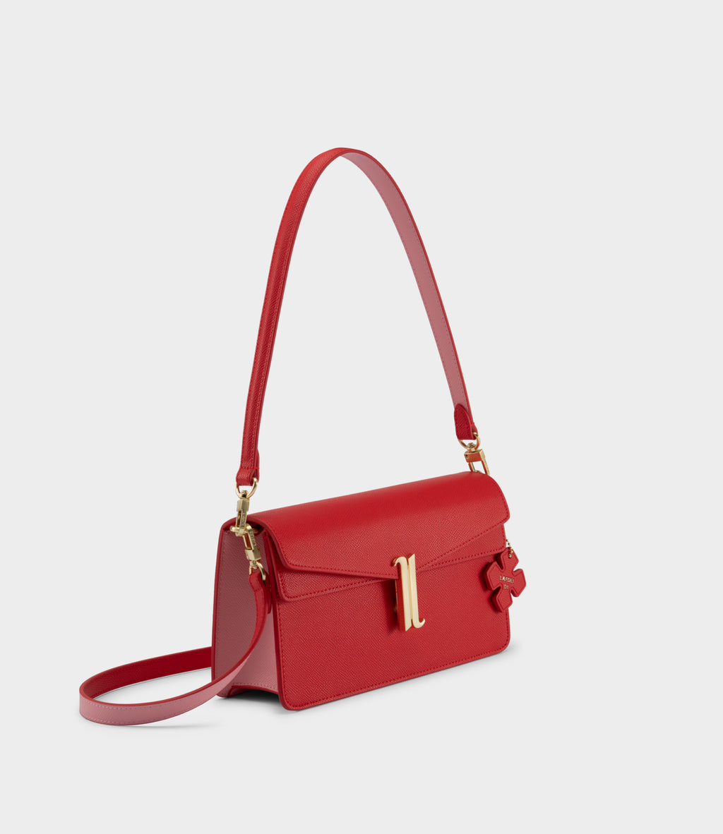 HIBISCUS LAFOLI DUO ADJUSTABLE crossbody shoulder bag, sling bag,  purse
