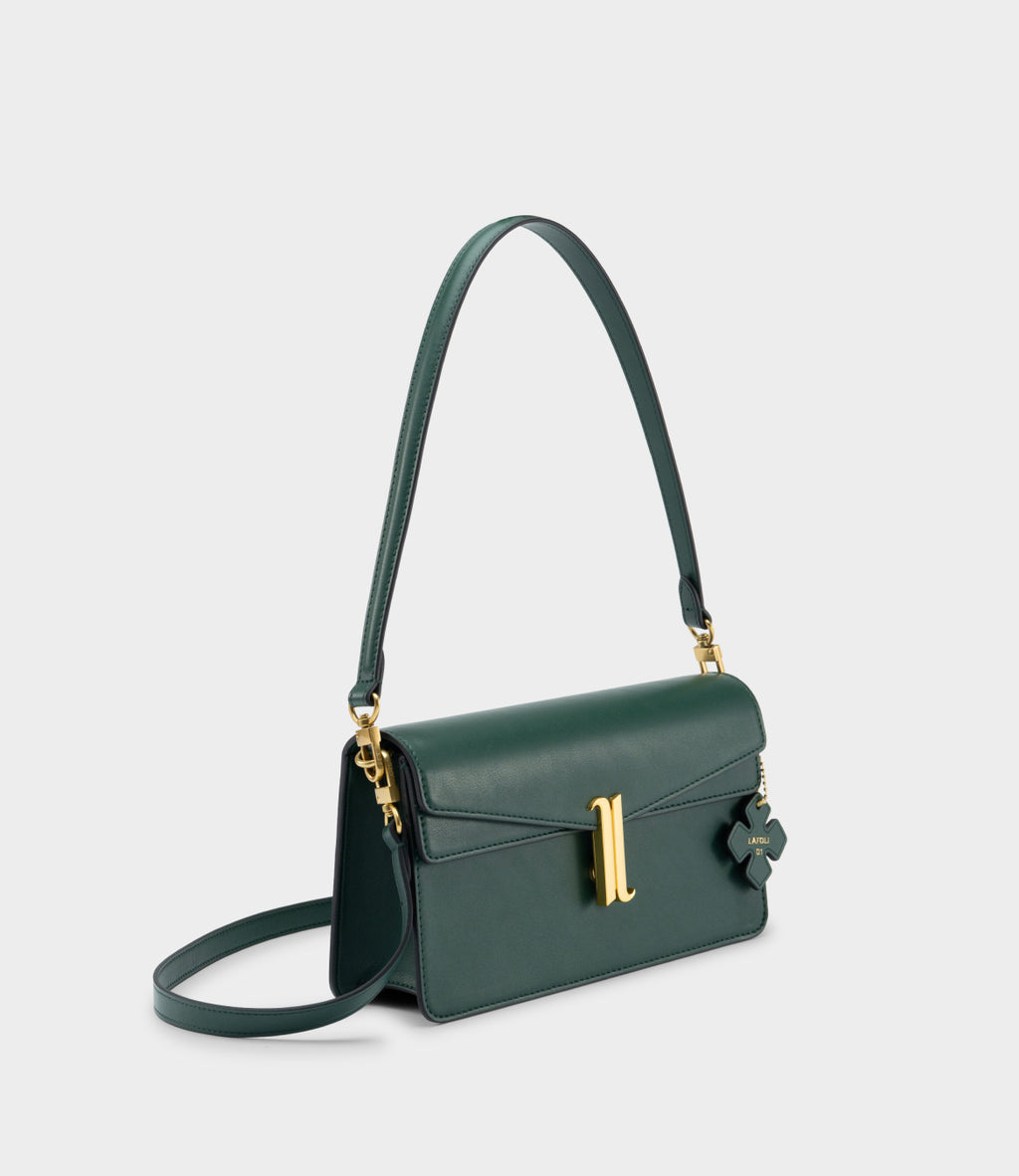 JADE LAFOLI DUO ADJUSTABLE crossbody shoulder bag, sling bag,  purse