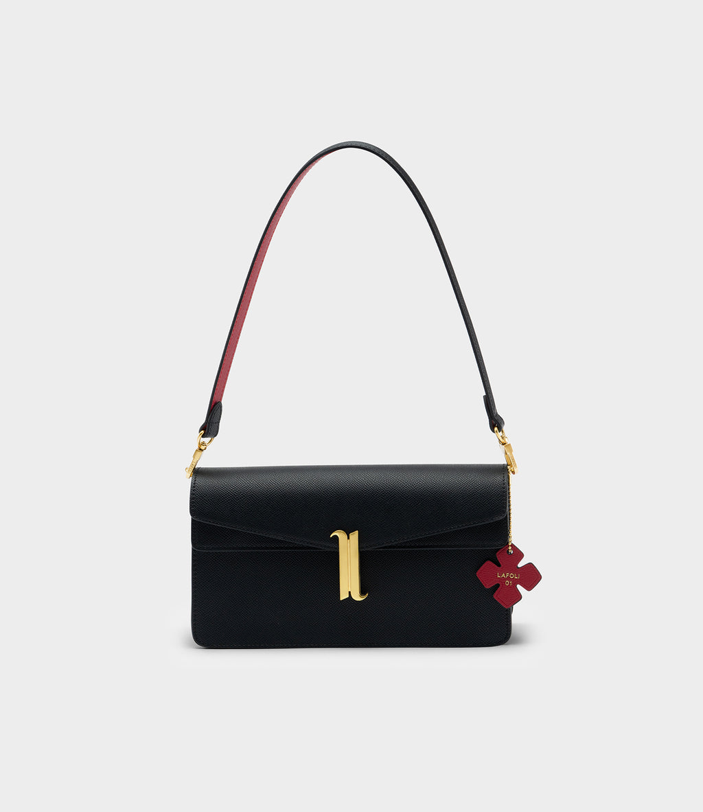 Lafoli DUO LADYBUG crossbody shoulder bag, sling bag,  purse