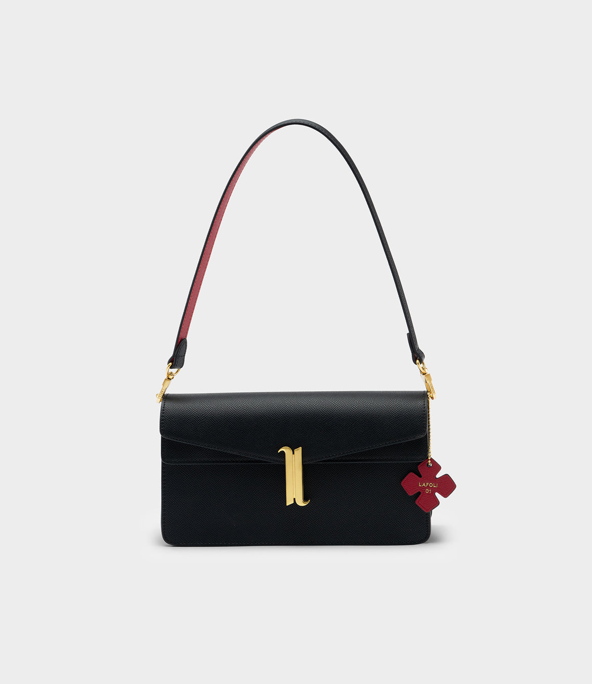 Lafoli DUO LADYBUG crossbody shoulder bag, sling bag,  purse