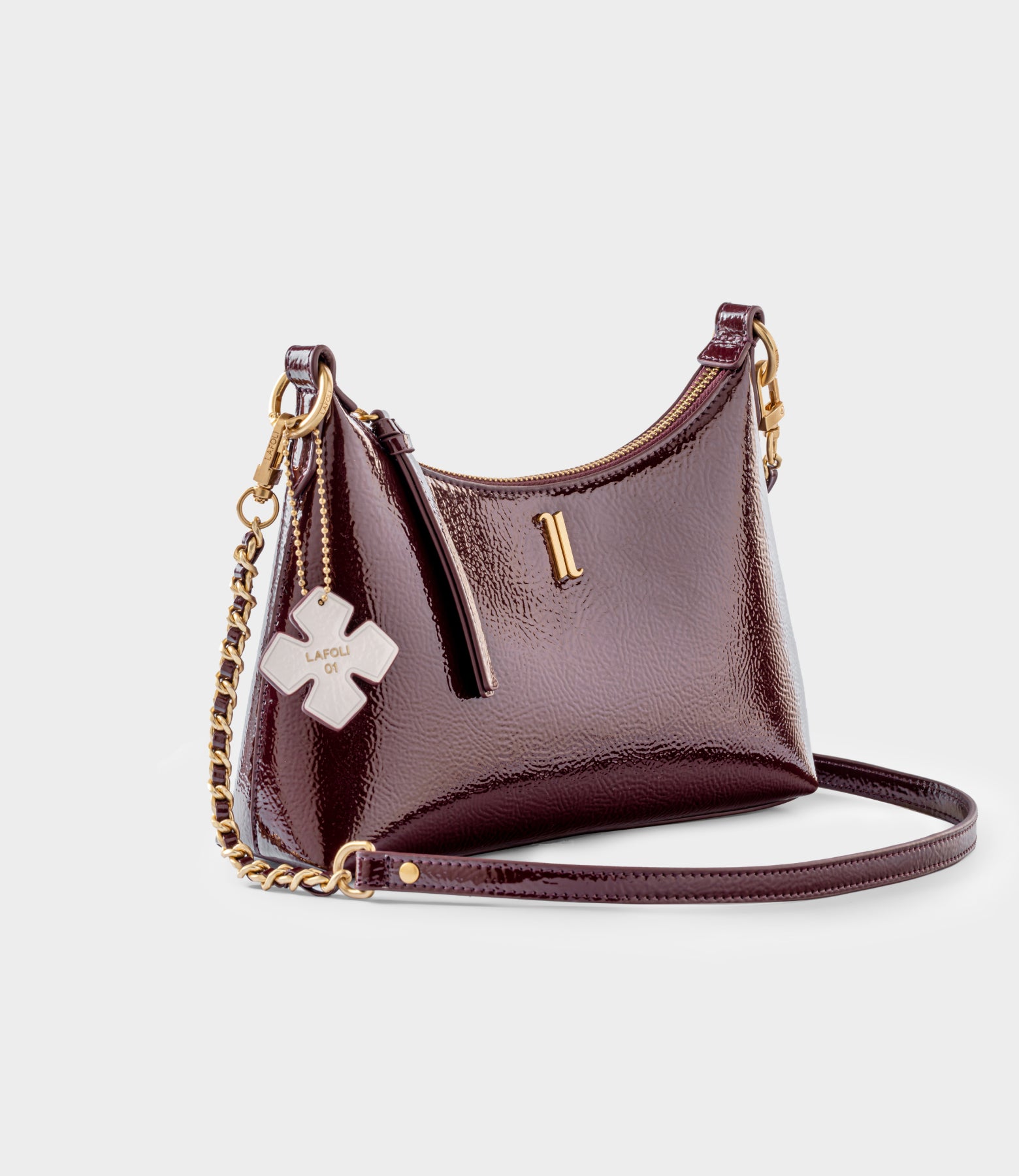 Lafoli Swing YIN YANG crossbody shoulder bag, sling bag,  purse