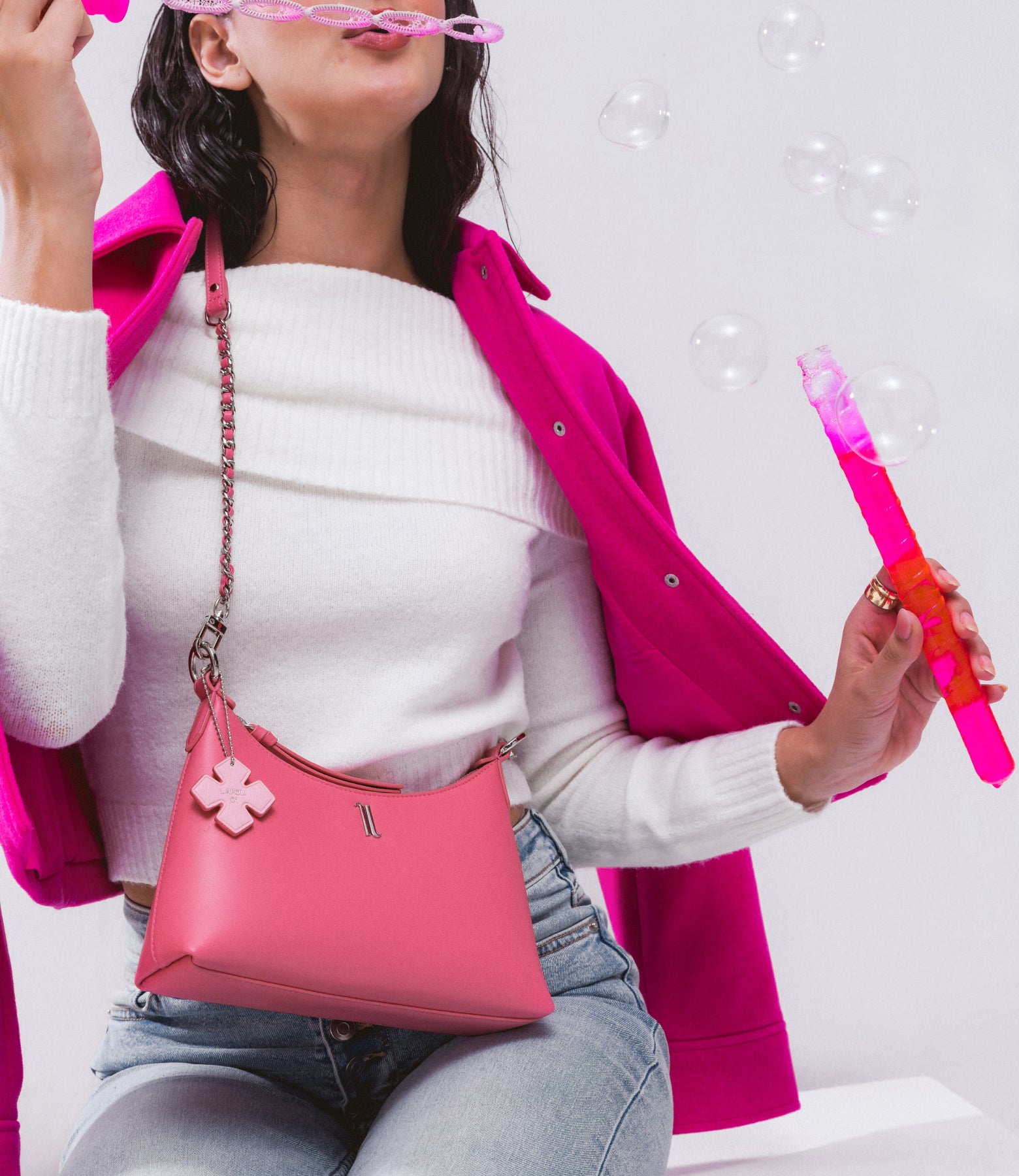 Lafoli Swing STARFISH crossbody shoulder bag, sling bag,  purse